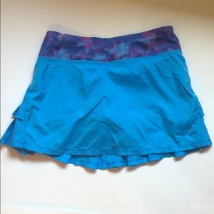 IVIVVA lululemon Pace Setter ruffle skirt 12